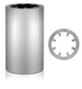 Silver Cylinder of Reinforced Aluminum