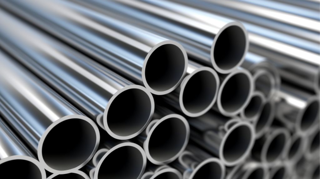 Pile of Stainless Steel Tubing